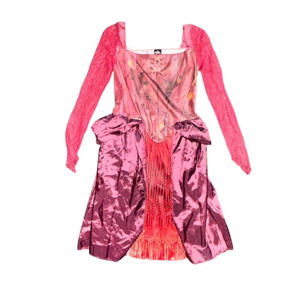 Disney Hocus Pocus Sarah Sanderson Womens Costume Dress Multicolor M Halloween